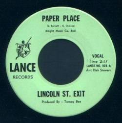 Lincoln Street Exit : Who's Been Driving My Little Yellow Taxi Cab - Paper Place